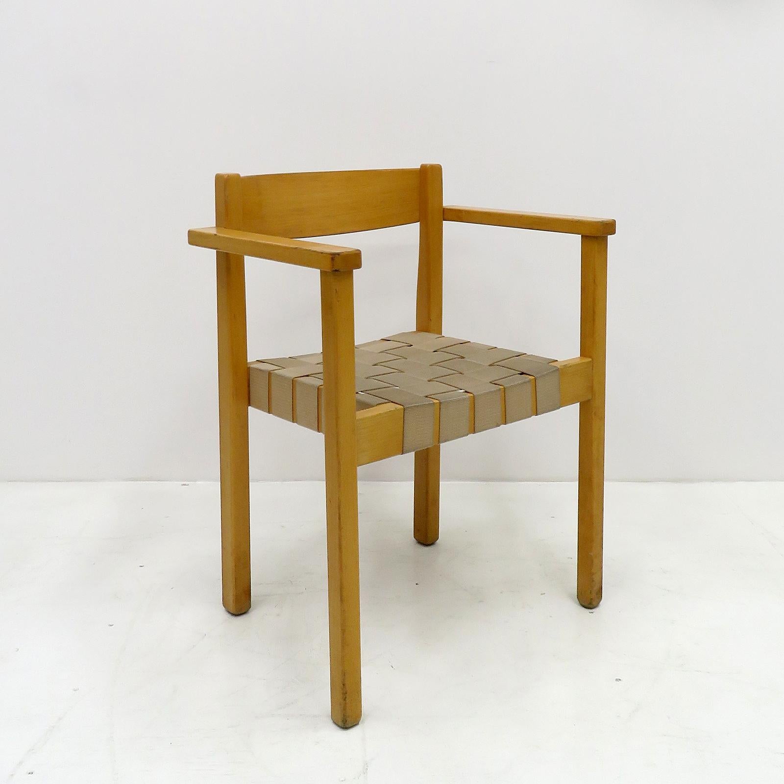 Suédois Ensemble de 8 chaises de salle à manger par Axel Larsson pour Balzar Beskow, 1970 en vente