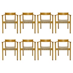 Set of 8 Dining Chairs by Axel Larsson for Balzar Beskow, 1970