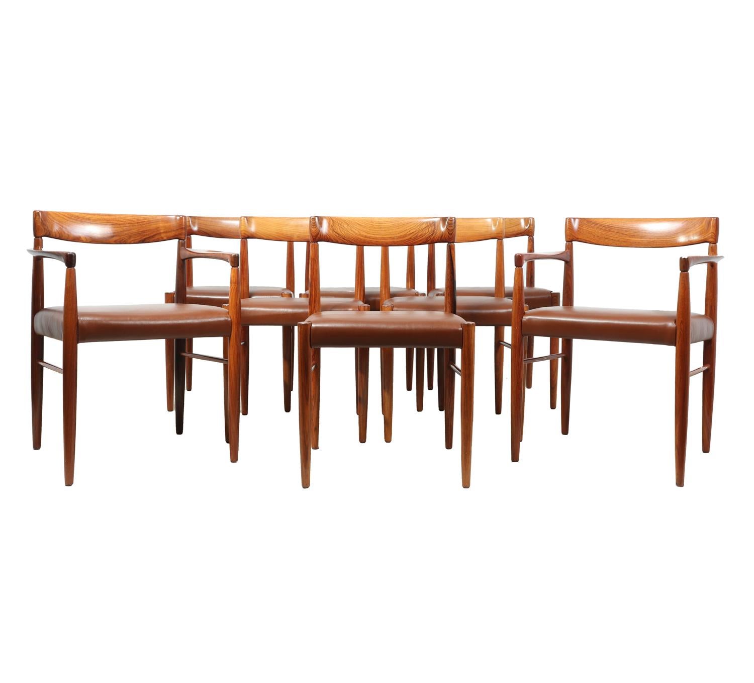 Set of 8 Dining Chairs by Bramin