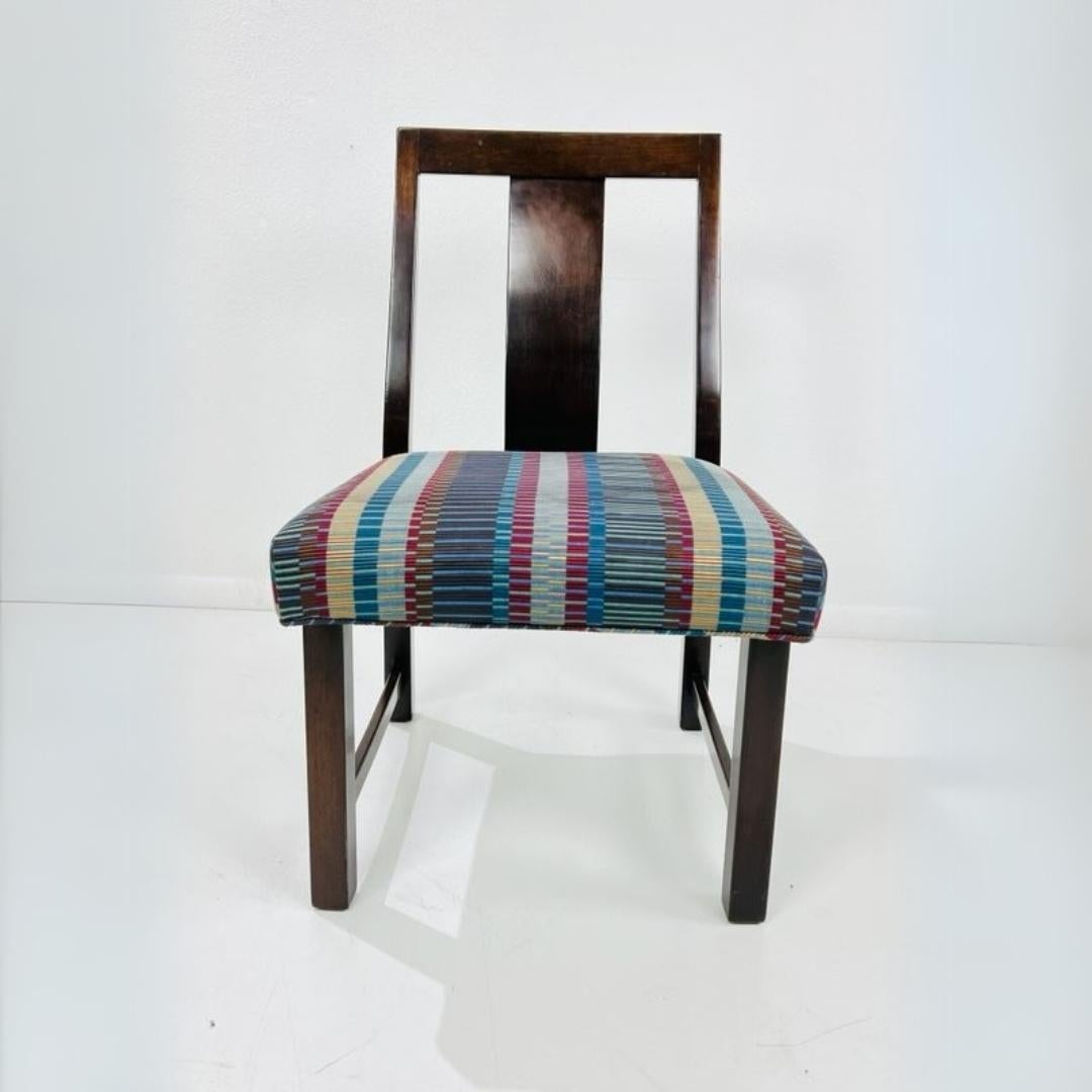 Mid-Century moderno Set di 8 sedie da pranzo di Edward Wormley per Dunbar in vendita