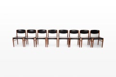 Set of 8 Dining Chairs by Grete Jalk for Glostrup Møbelfabrik, Denmark, 1960s