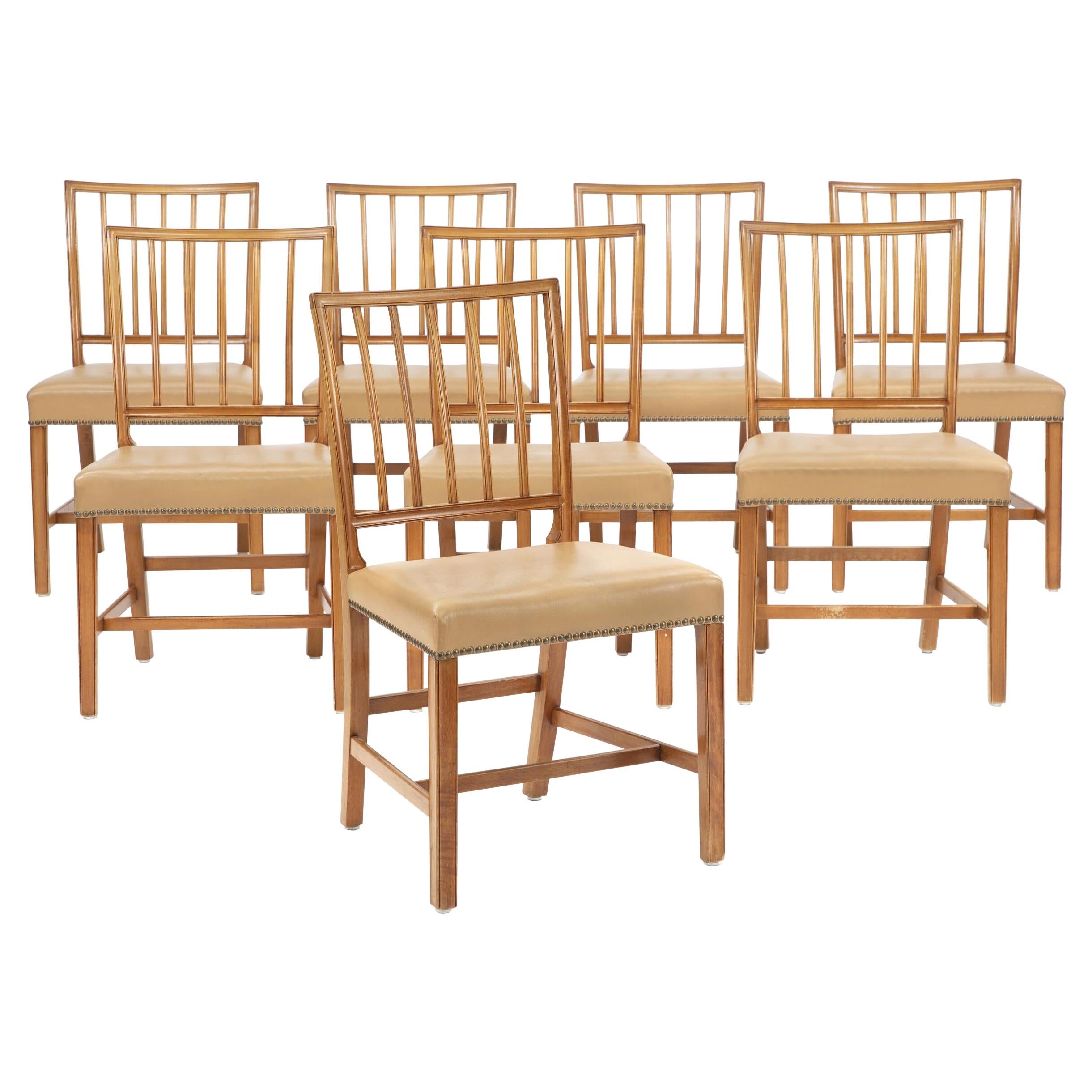 Set of 8 Dining Chairs by Jacob Kjær