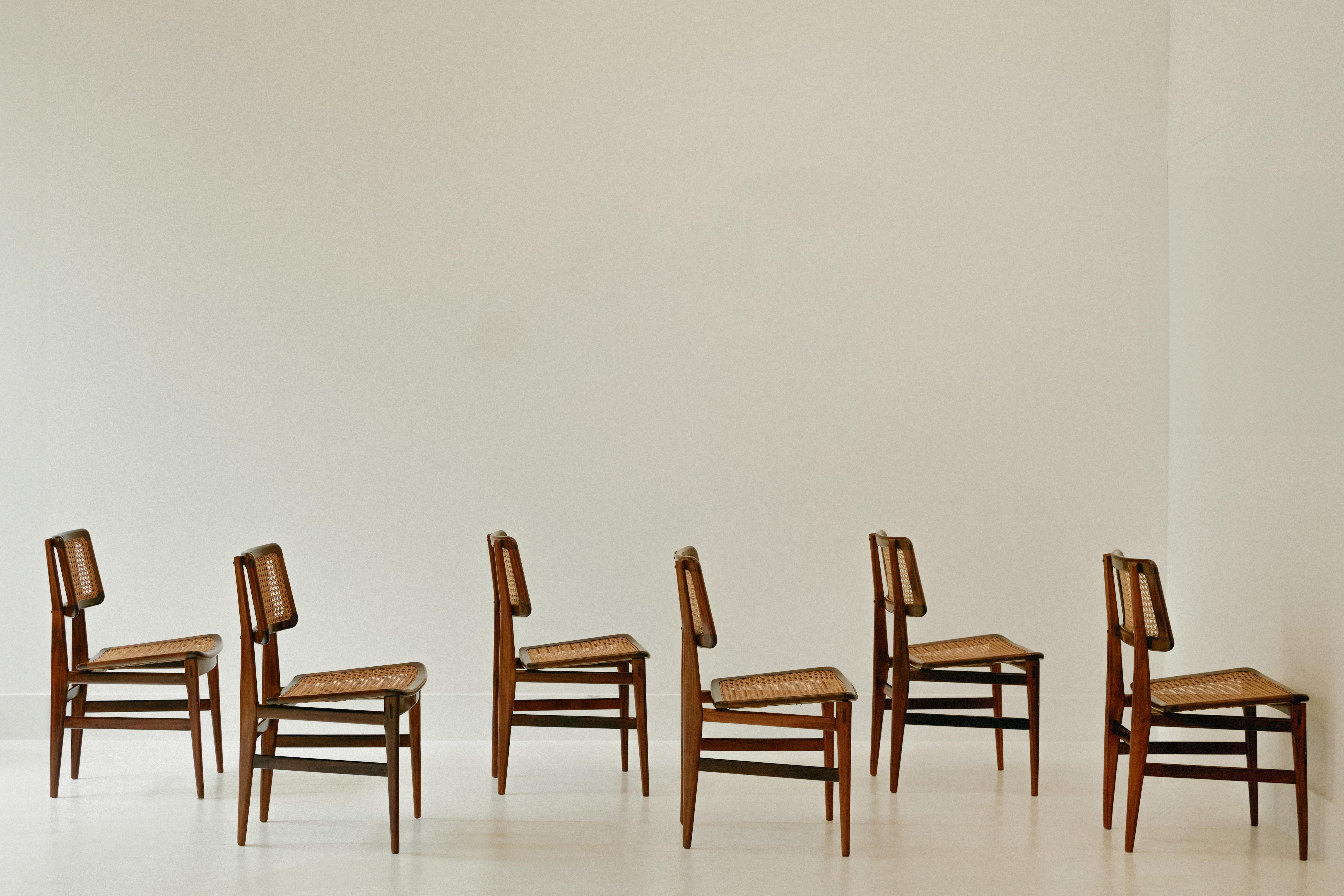 Set di 8 sedie da pranzo di Martin Eisler.
