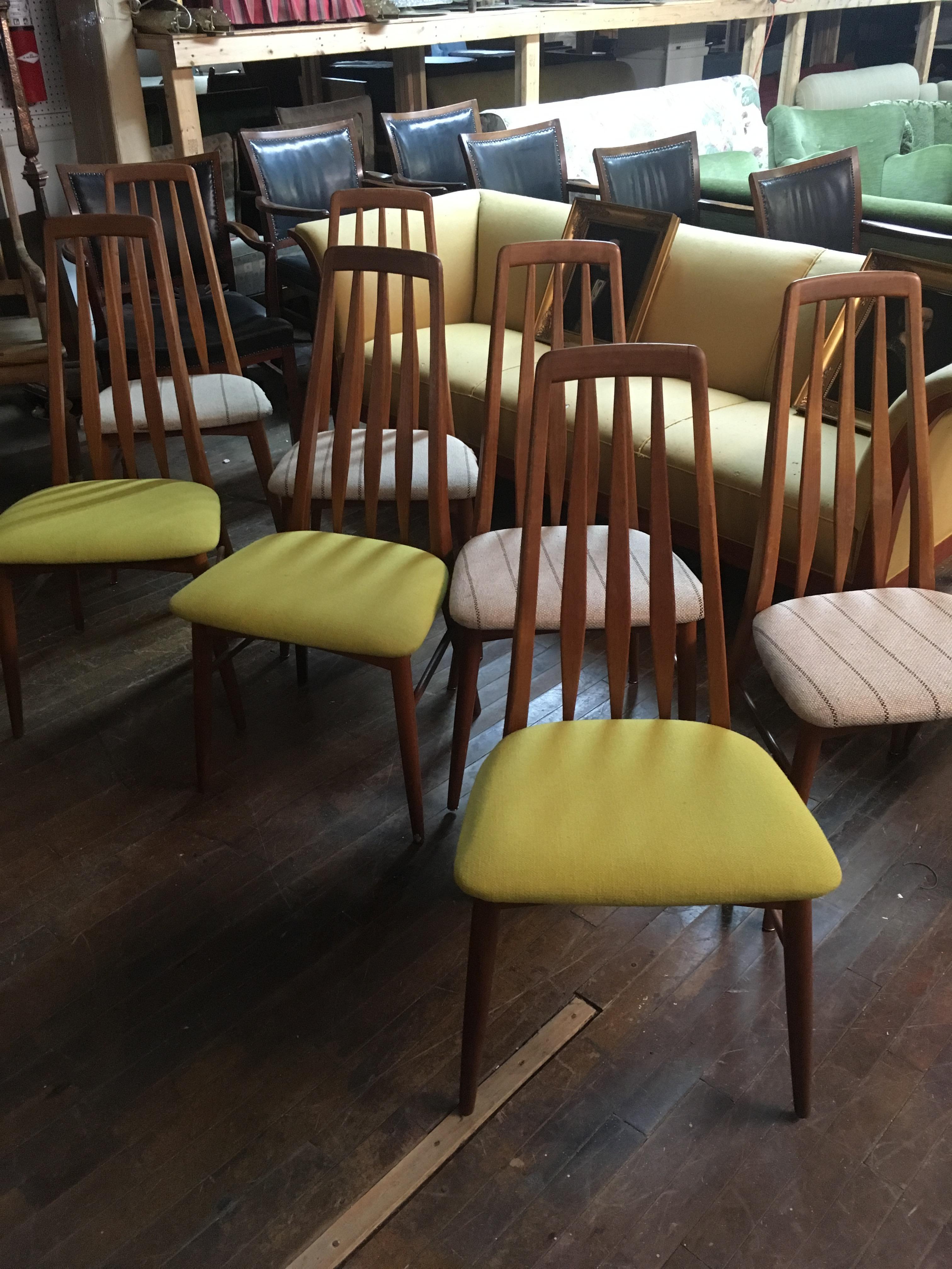 Set of 8 Dining Chairs by Niels Koefoed 4