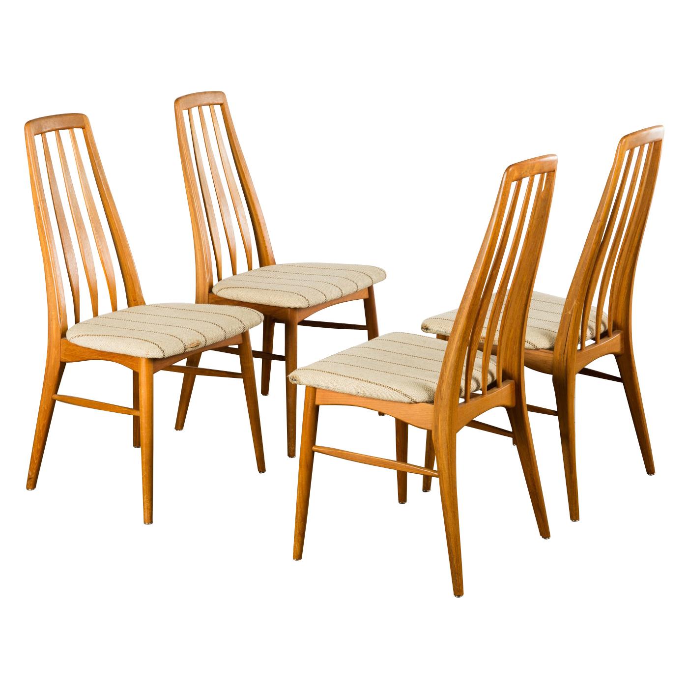 Set of 8 Dining Chairs by Niels Koefoed
