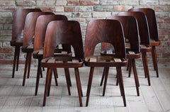 Set of 8 Dining Chairs by Oswald Haerdtl, Kvadrat Customizable Reupholstery