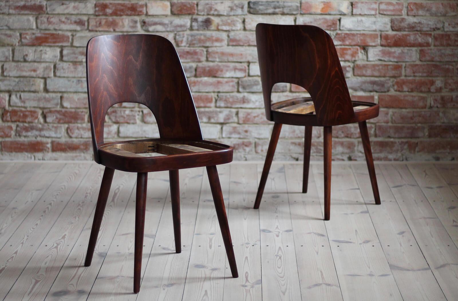 Mid-20th Century Set of 8 Dining Chairs by Oswald Haerdtl, Kvadrat Customizable Reupholstery
