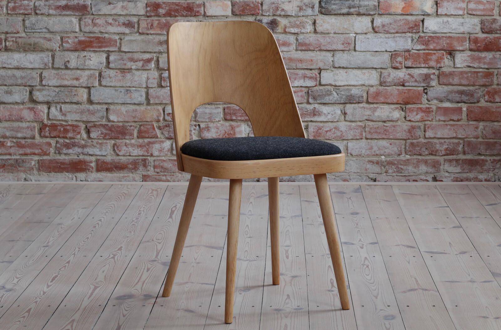 Set of 8 Dining Chairs by Oswald Haerdtl, Reupholstered, Mid Century Modern 2
