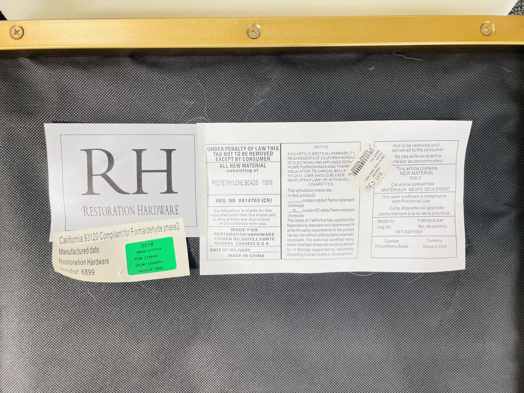 Set di 8 sedie da pranzo di Restoration Hardware in vendita 11