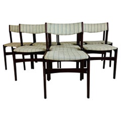 Set of 8 dining chairs, Denmark 1960s