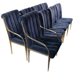 Set of 8 Dining Chairs Designed by Pierre Cardin for Dillingham