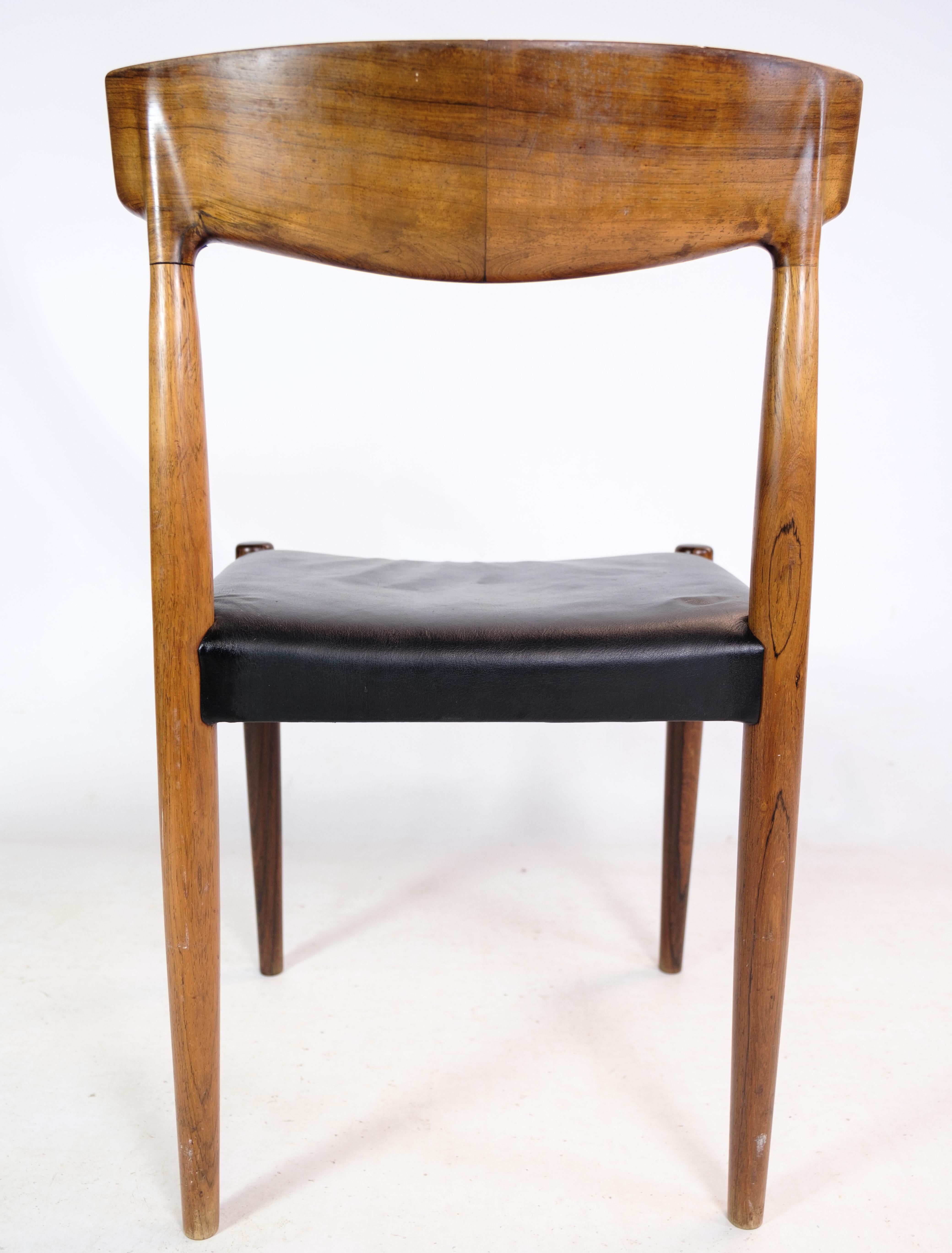 Danish Set of 8 Dining Chairs, Model 343, Knud Færch, Slagelse Furniture Factory, 1960