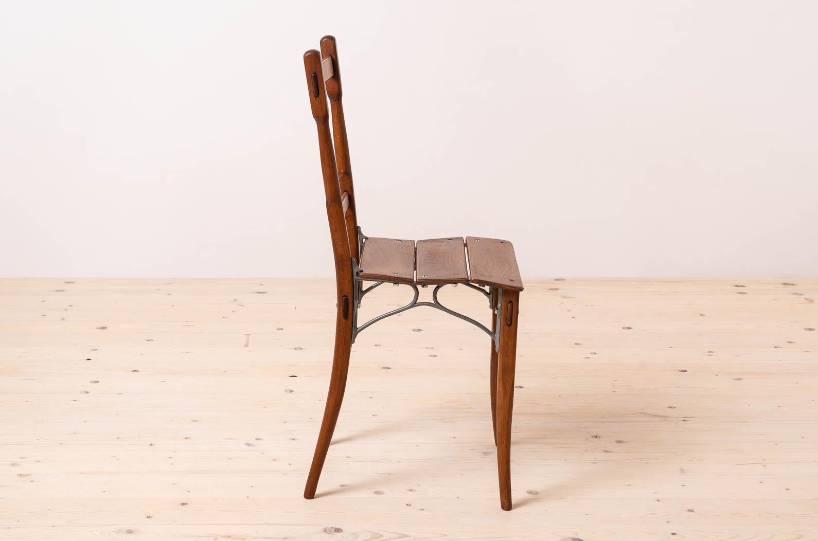 Juego de 8 sillas de comedor o mesón, Valentin Jadrníček, Principios del siglo XX en venta 4