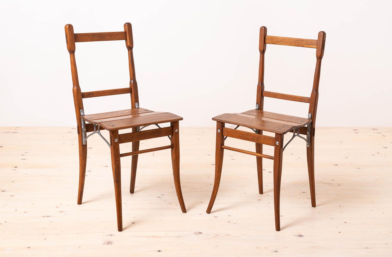 Juego de 8 sillas de comedor o mesón, Valentin Jadrníček, Principios del siglo XX Lacado en venta