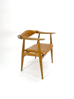 Set of 8 Dining "Yoke" Chairs by Hans Wegner, c. 1960, CH-34 Carl Hansen & Søn