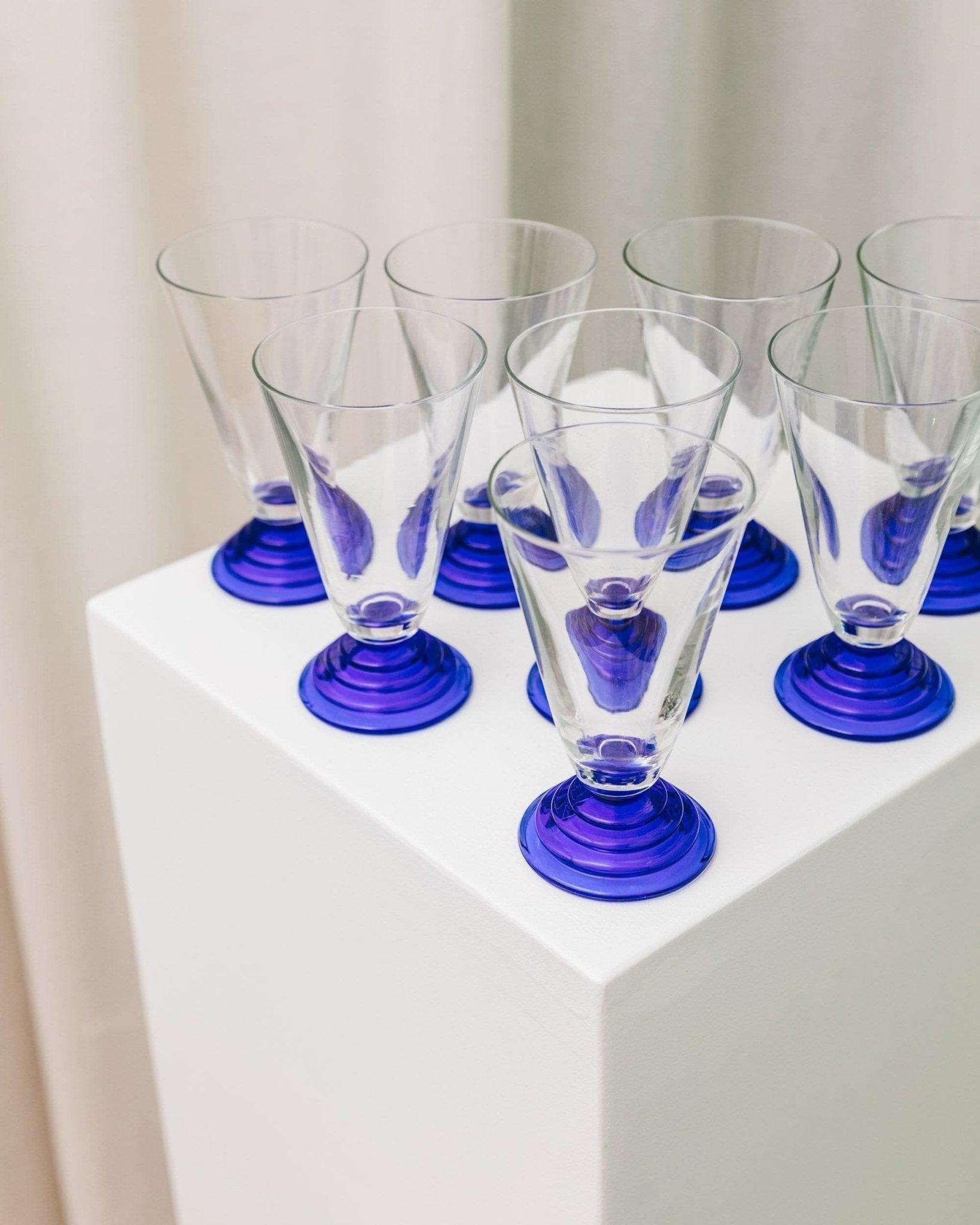 Juego de 8 vasos para beber, años 80 en venta 3