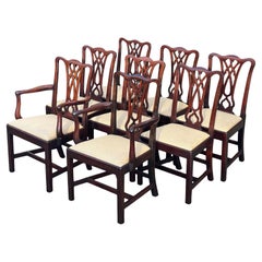 Set of 8 Early 19th Century George IV Period Mahogany Dining Room Chairs