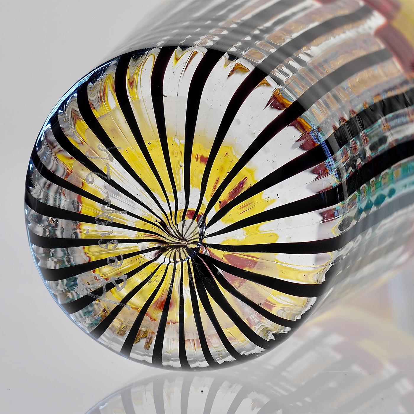 Ensemble de 8 gobelets en verre éclectiques de la Collectional par Silvio Piattelli en vente 2