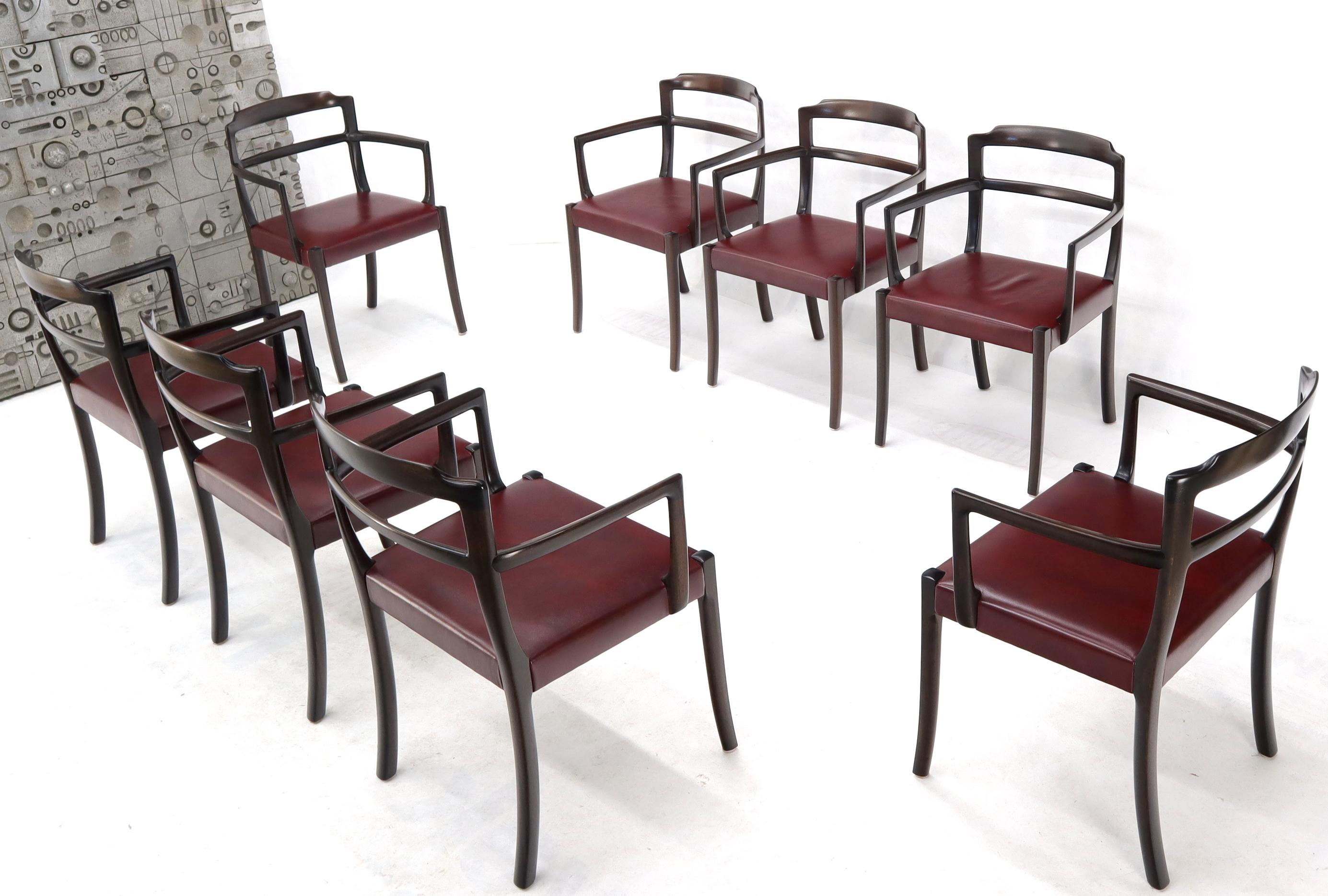 set of 8 dining chairs
