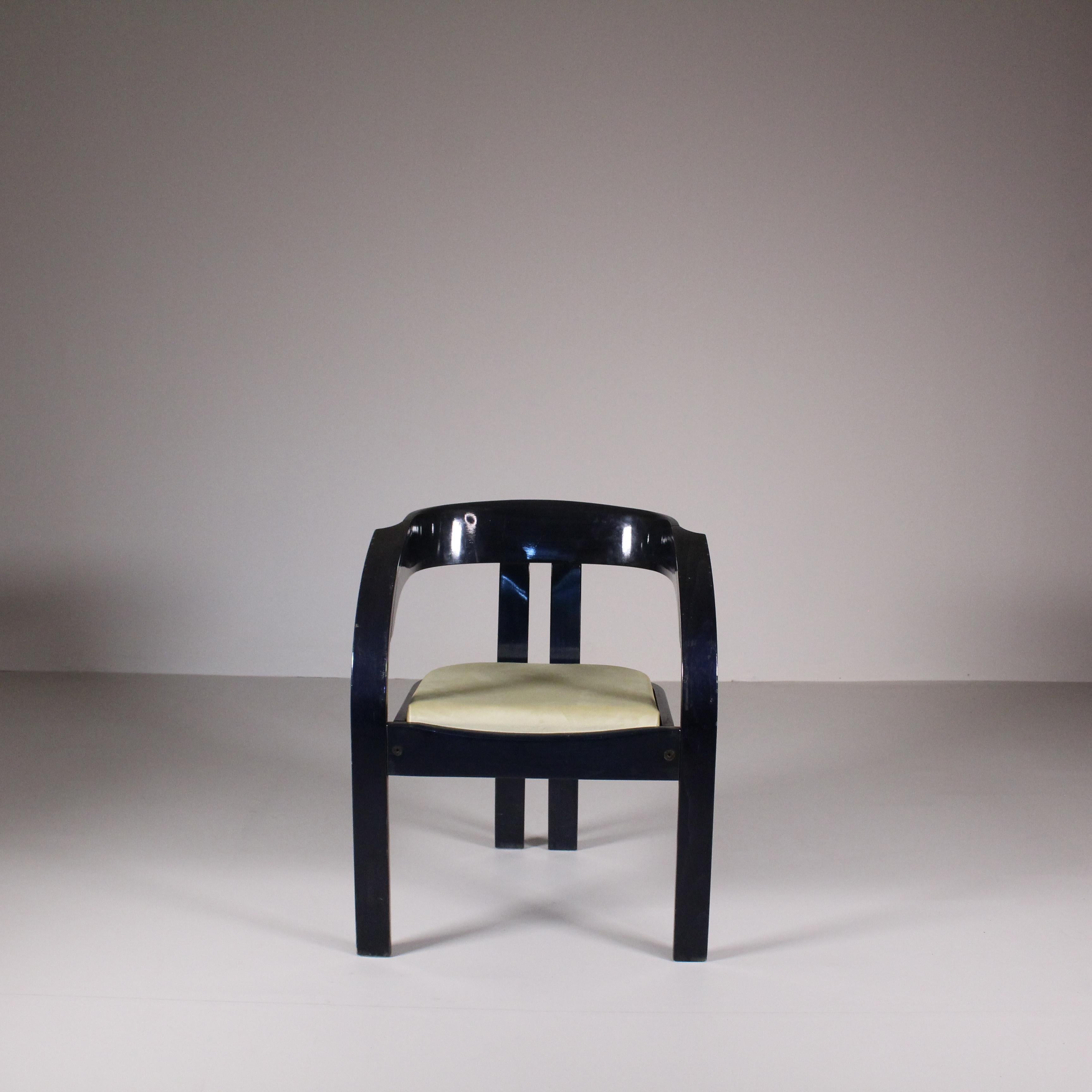 Set of 8 Elisa Chairs, Giovanni Bassi, Poltronova, 1075 ca 4