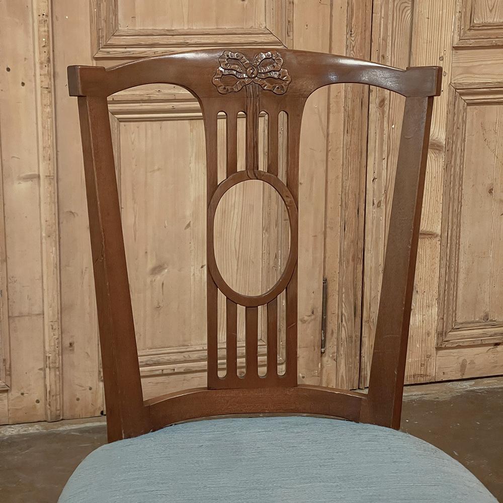 Set of 8 English Hepplewhite Dining Chairs For Sale 12