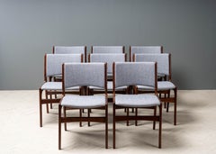 Set of 8 Erik Buch Model 89 Dining Chairs