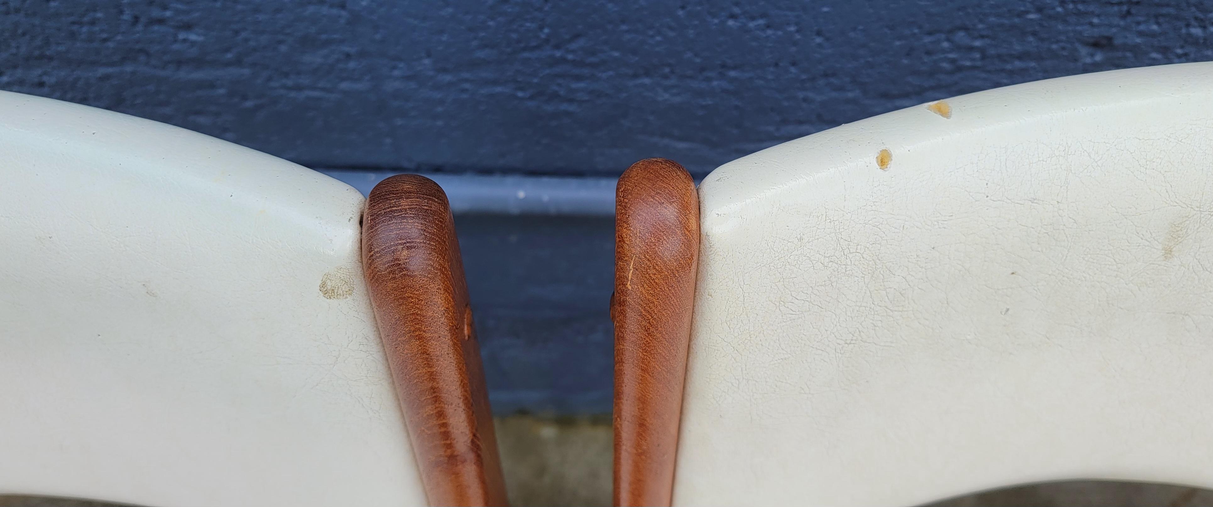 Set of 8 Erik Buch Teak Danish Modern Dining Chairs 8