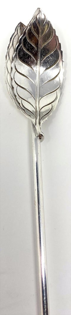 Set of 8 Estate Sterling Silver "Tiffany & Co." Stir Spoons / Straws, circa 1940