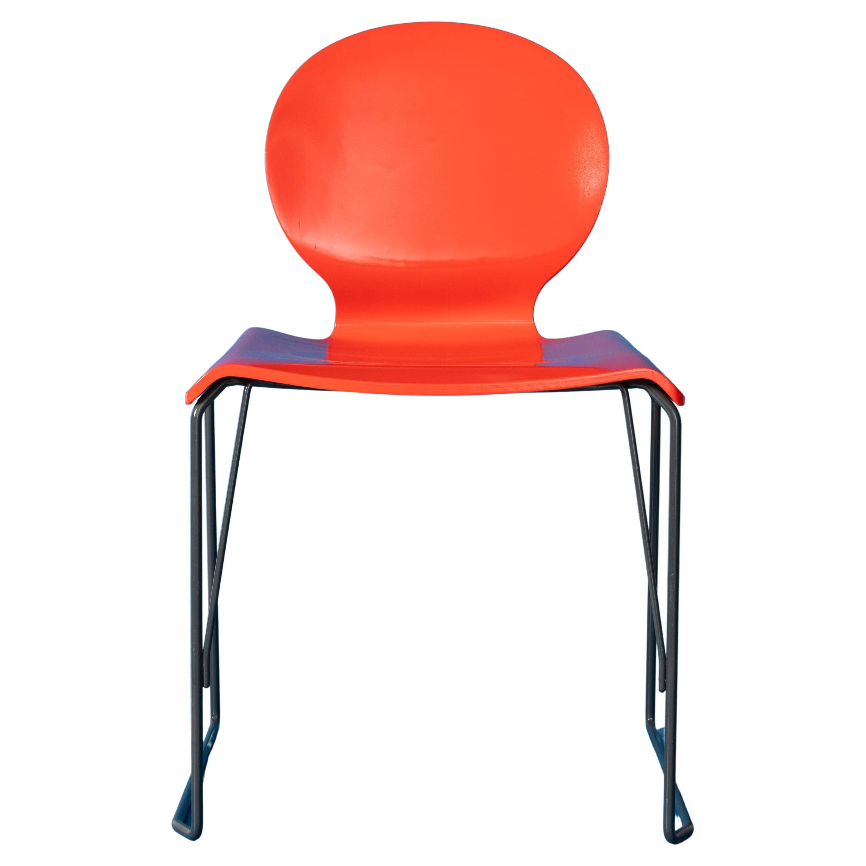 Set of 8 Filo Chair by Afra and Tobia Scarpa in vendita