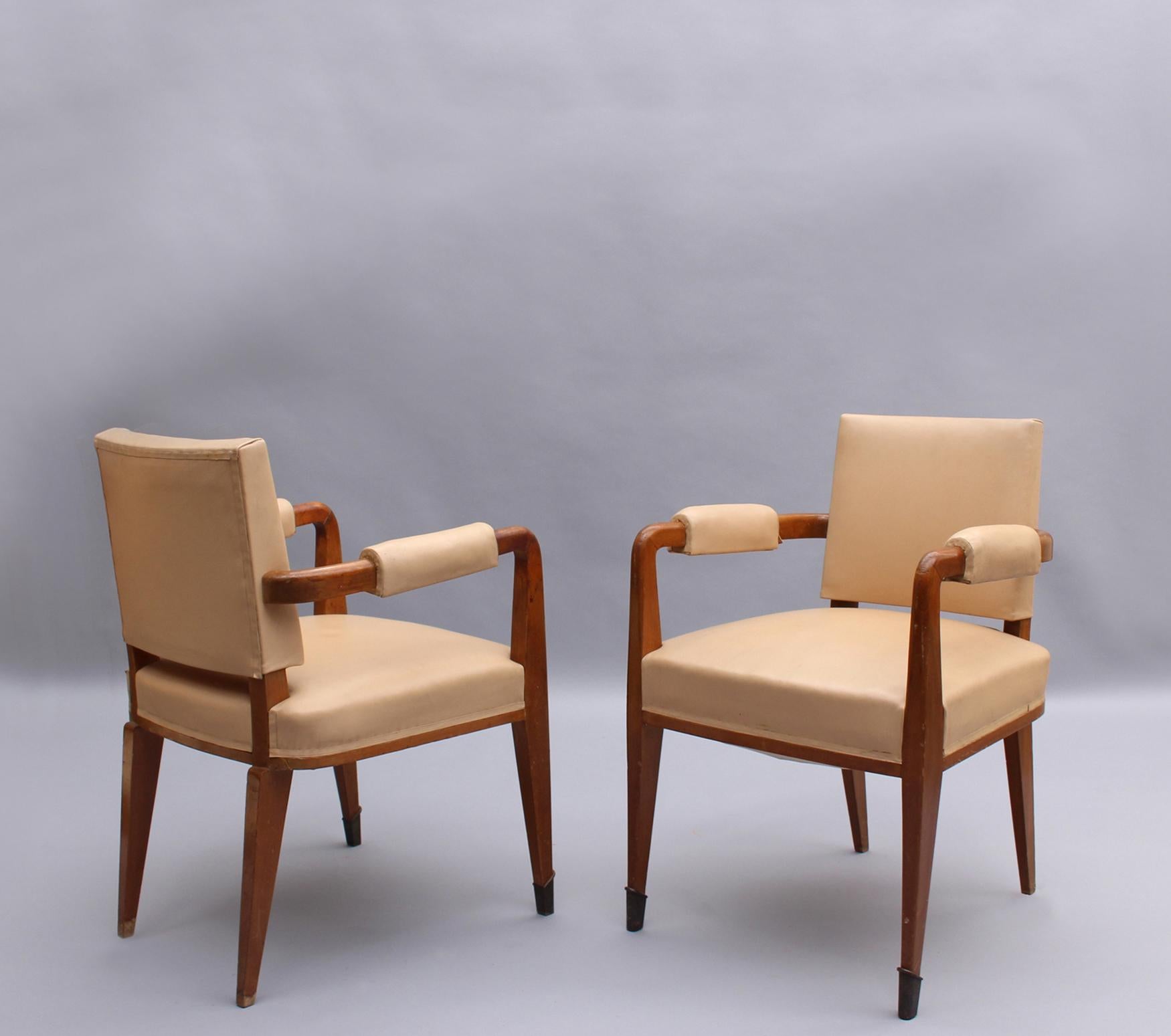 Set of 8 Fine French 1930s Armchairs  For Sale 9