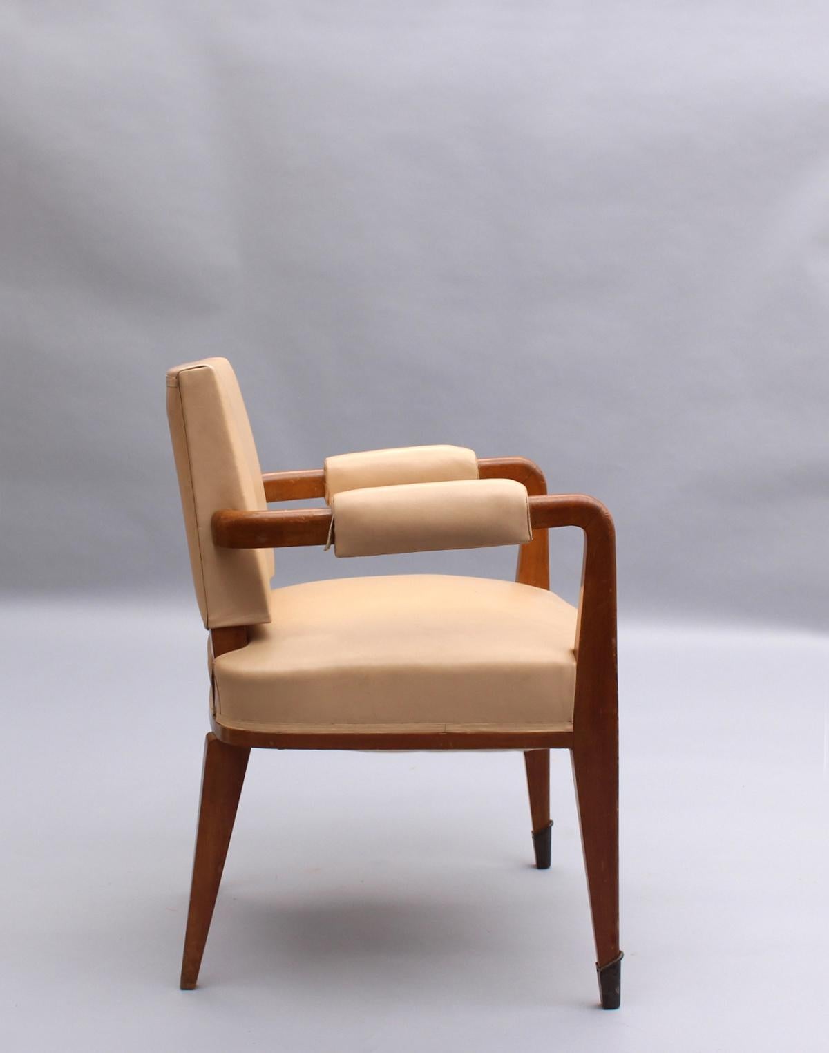Mid-20th Century Set of 8 Fine French 1930s Armchairs  For Sale
