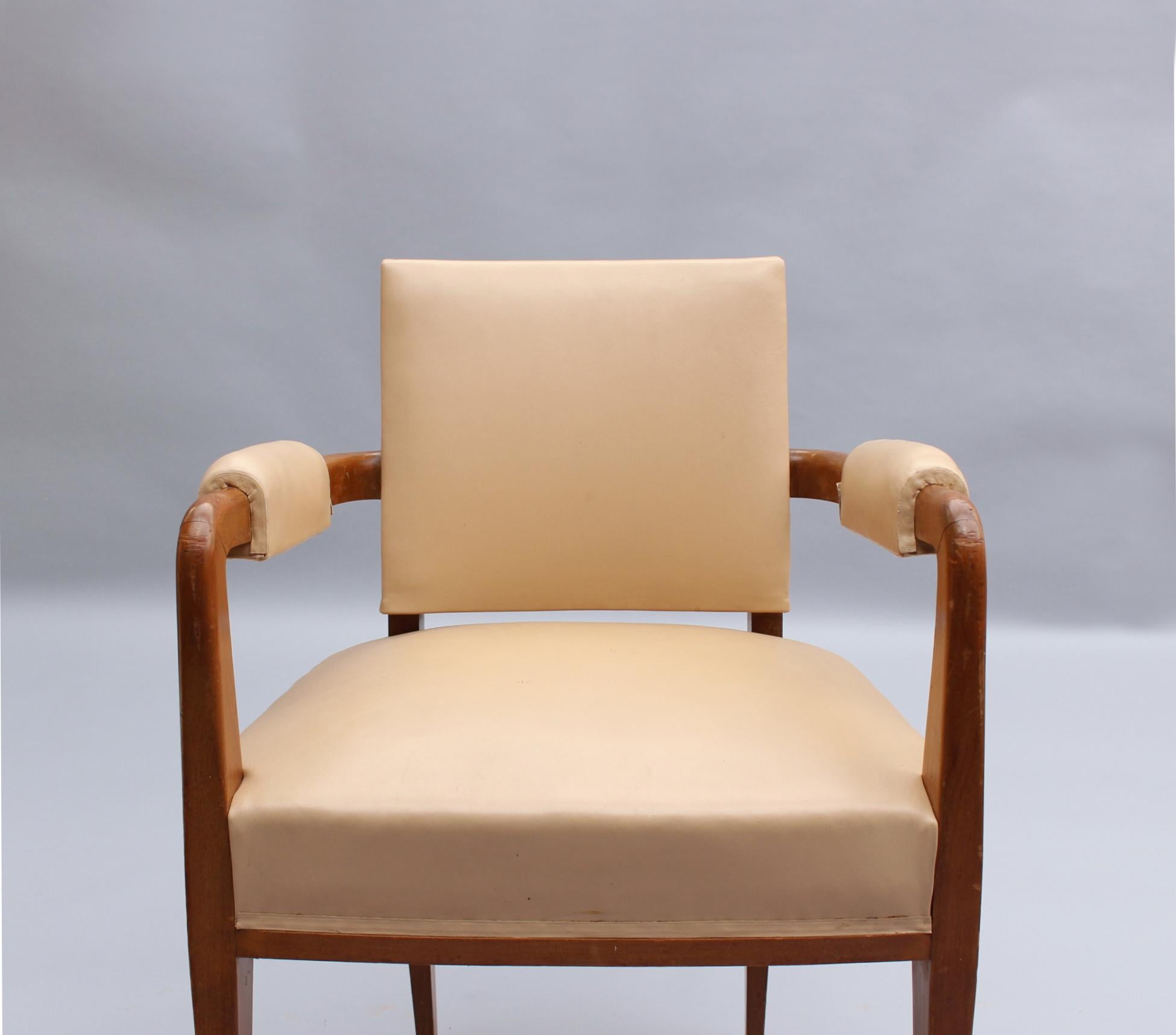 Set of 8 Fine French 1930s Armchairs  For Sale 2