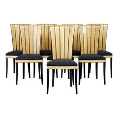 Set of 8 Finnish Cranbrook Dining Chairs by Eliel Saarinen