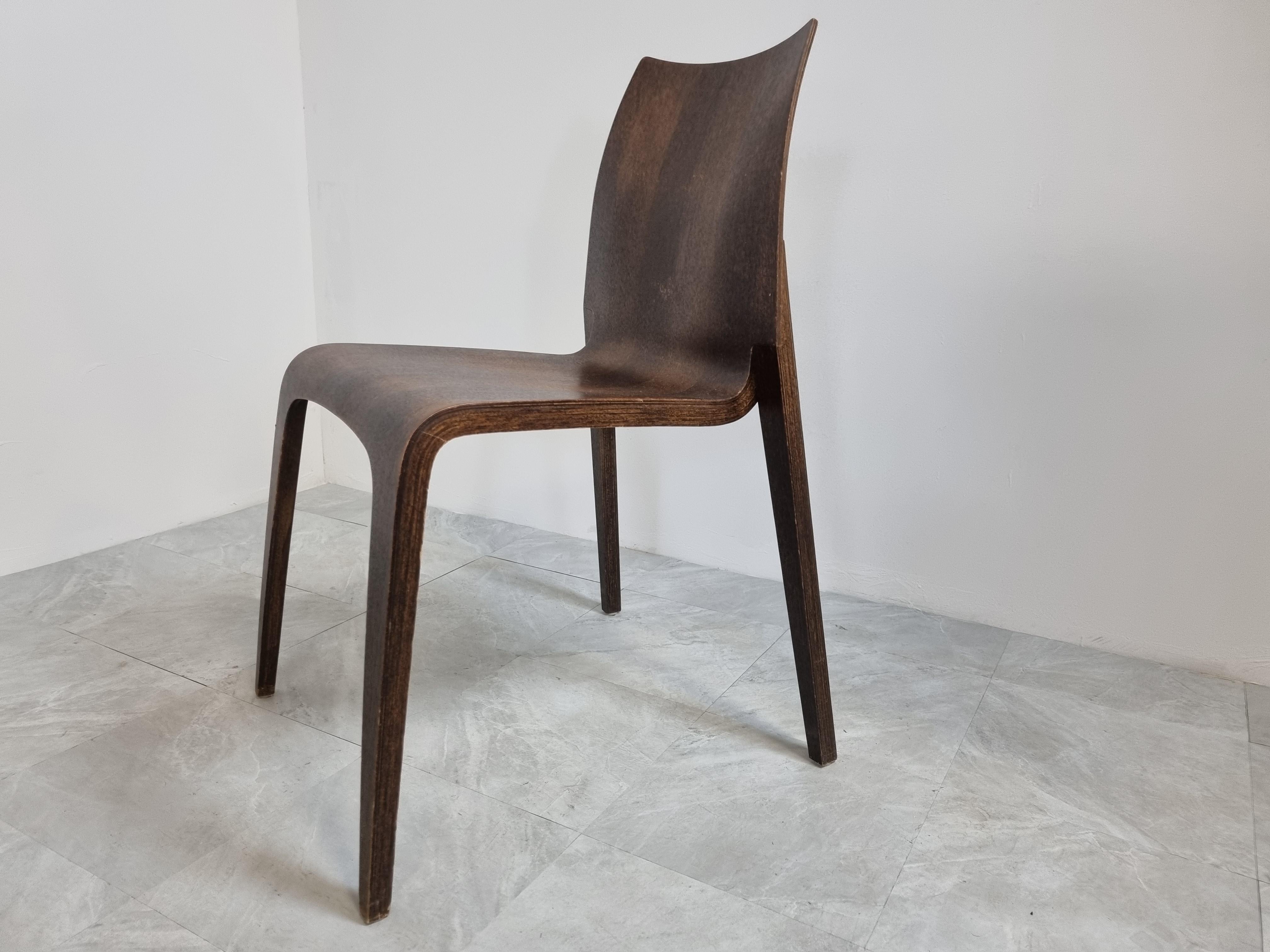 Set of 8 Flow Chairs by Jacob Berg, 1960s 2