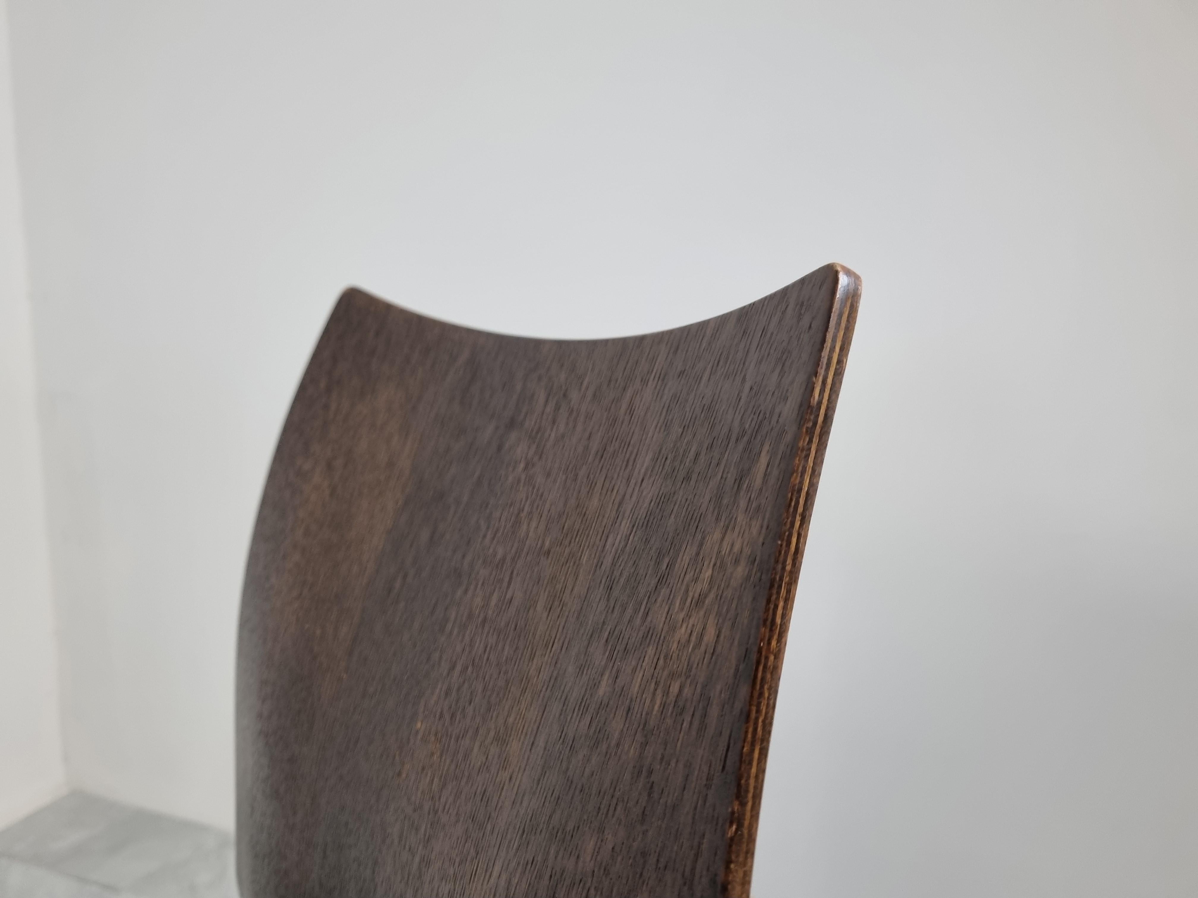 Set of 8 Flow Chairs by Jacob Berg, 1960s 5