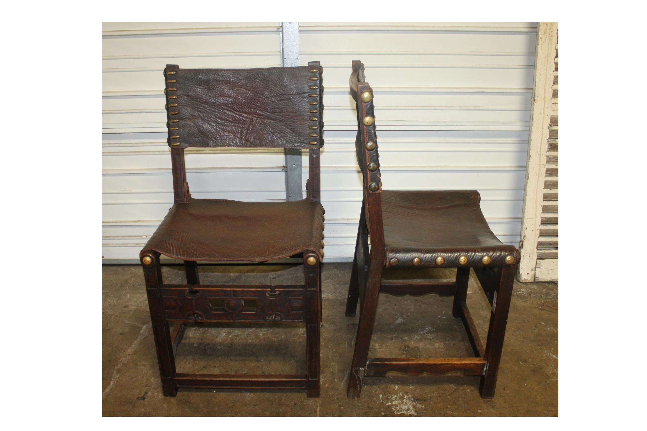 Set of 8 French 17th Century Dining Room Chairs For Sale 2