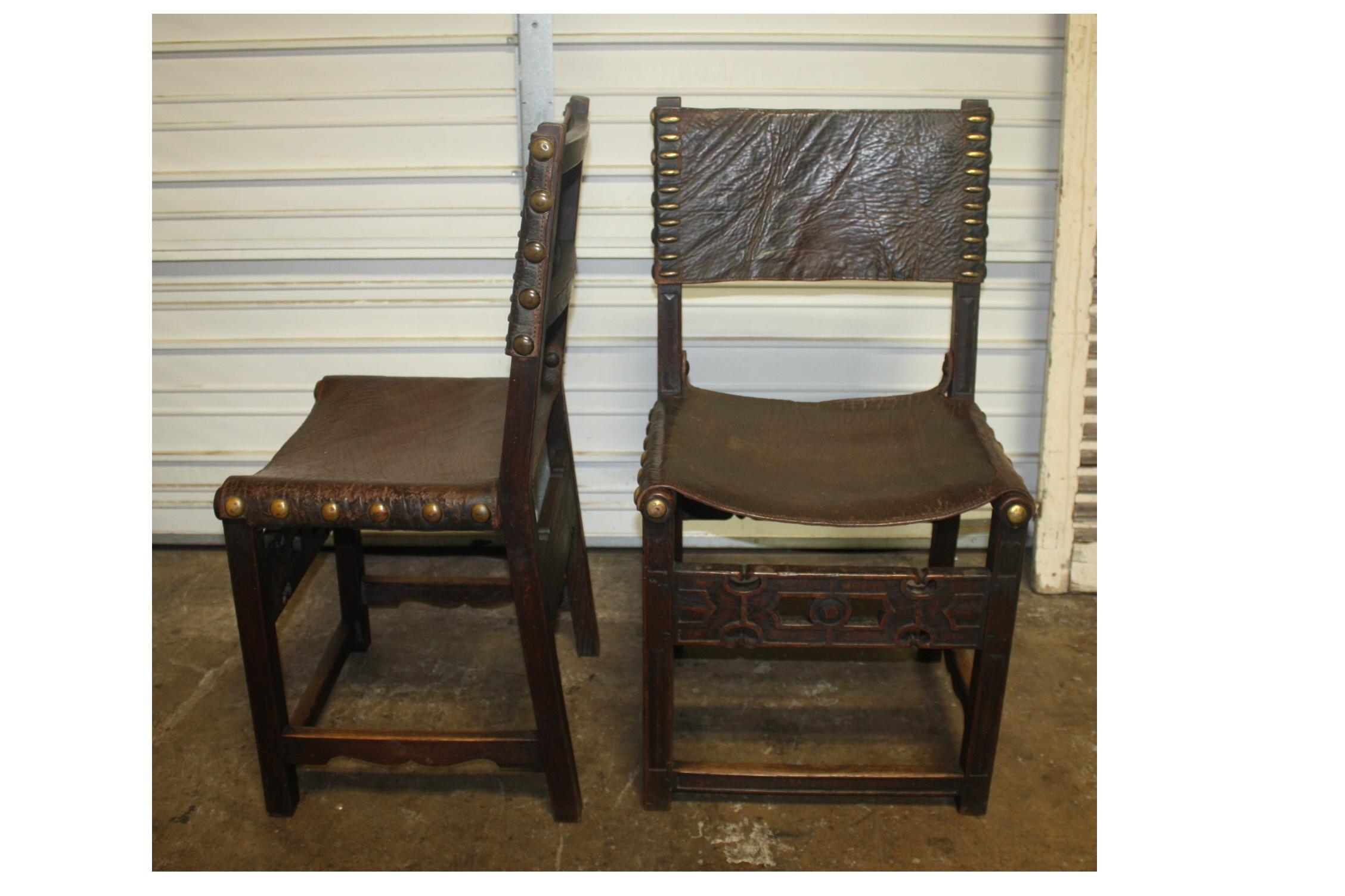 Set of 8 French 17th Century Dining Room Chairs For Sale 3