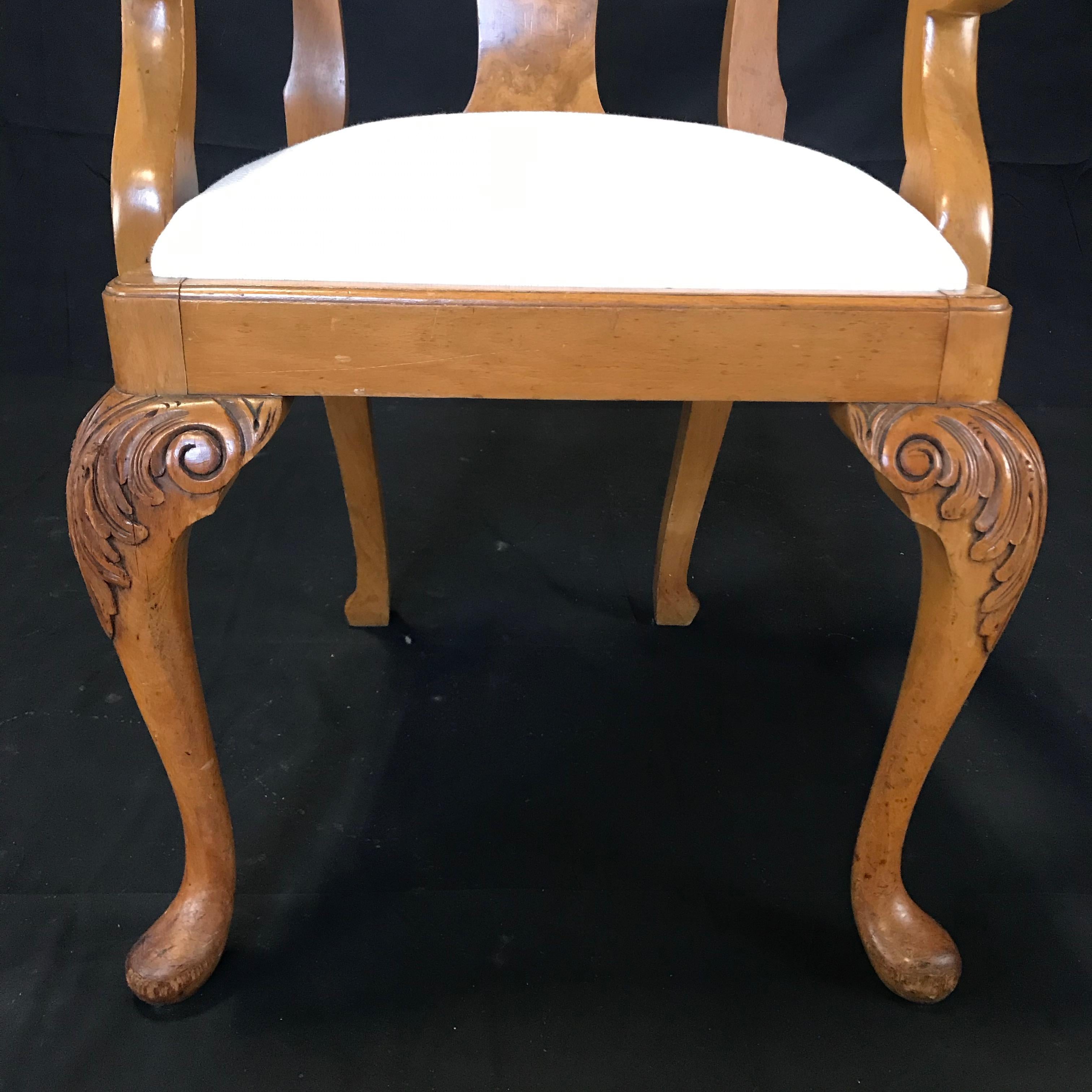 clawfoot dining chairs