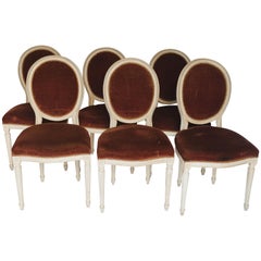 Set of 8 French Chairs