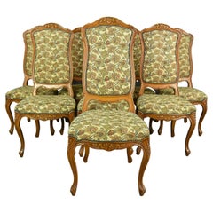 Set of 8 French Dining Chairs 