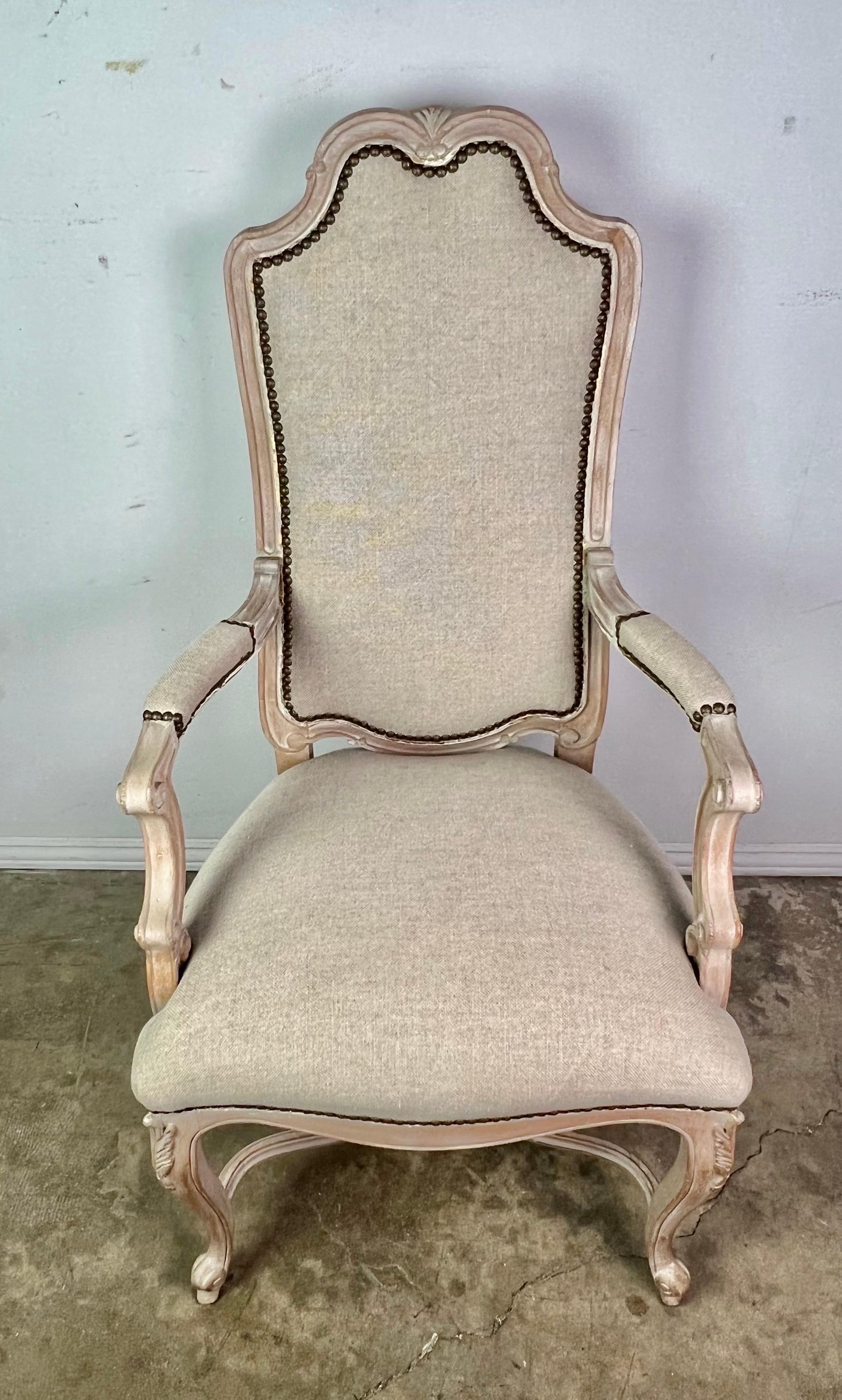 Set of '8' French Louis XV Style Dining Chairs For Sale 10