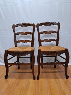 Set of 8 French Provincial Dining Chairs