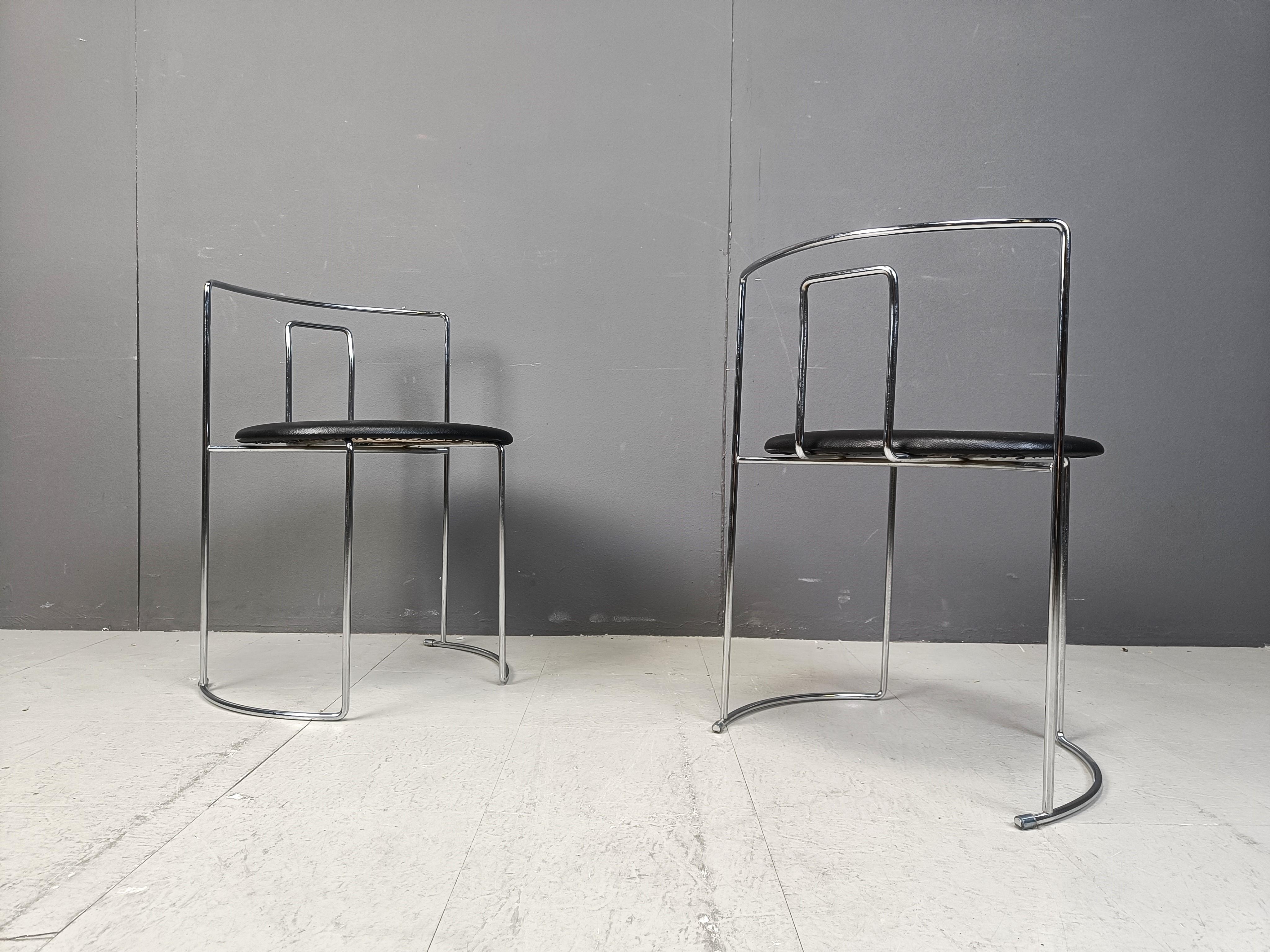 Set di 8 sedie Gaja di Kazuhide Takahama per Studio Simon, anni '80 in vendita 4