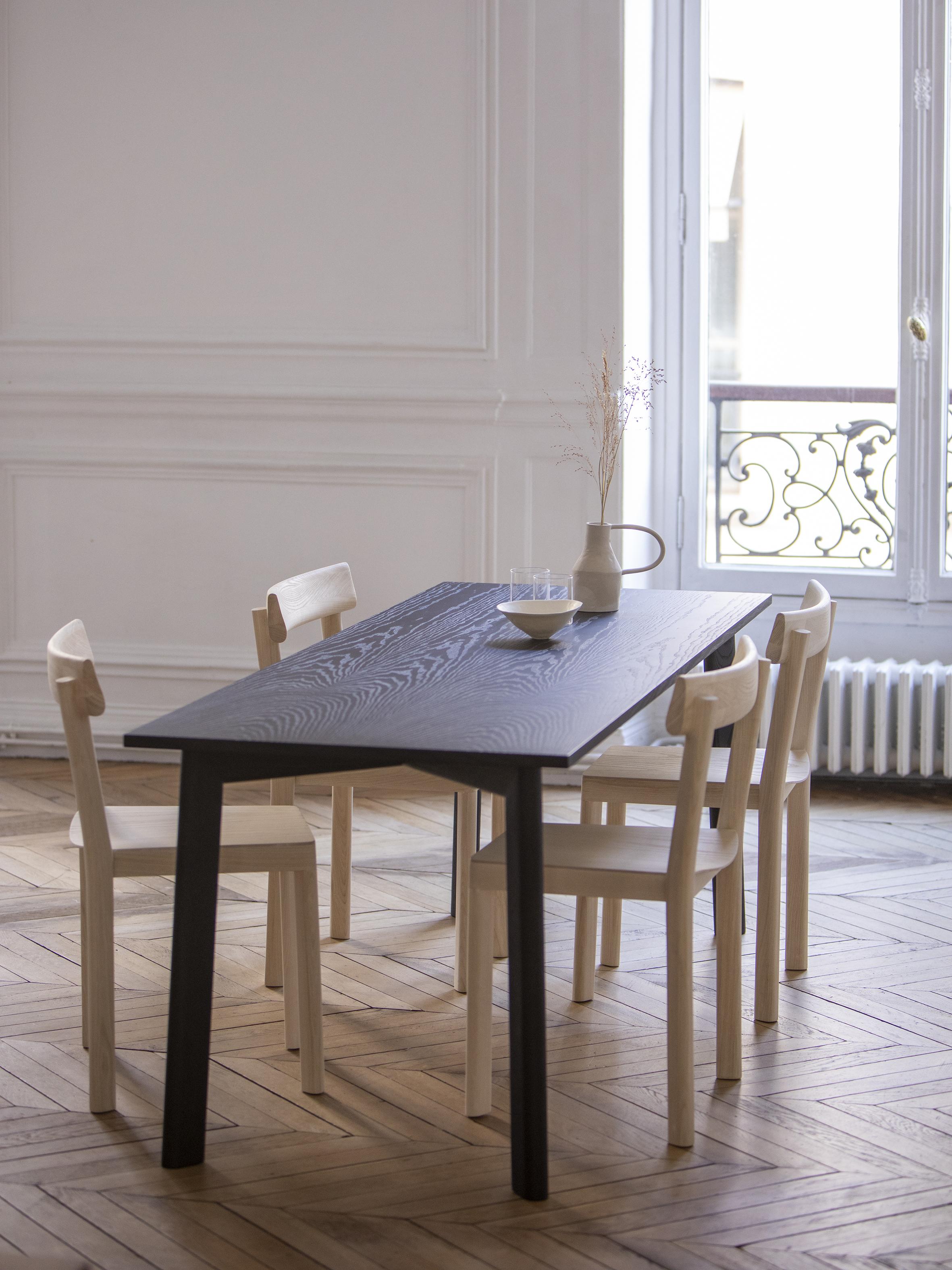 Set of 8 Galta Ash Chairs by Kann Design In New Condition For Sale In Geneve, CH