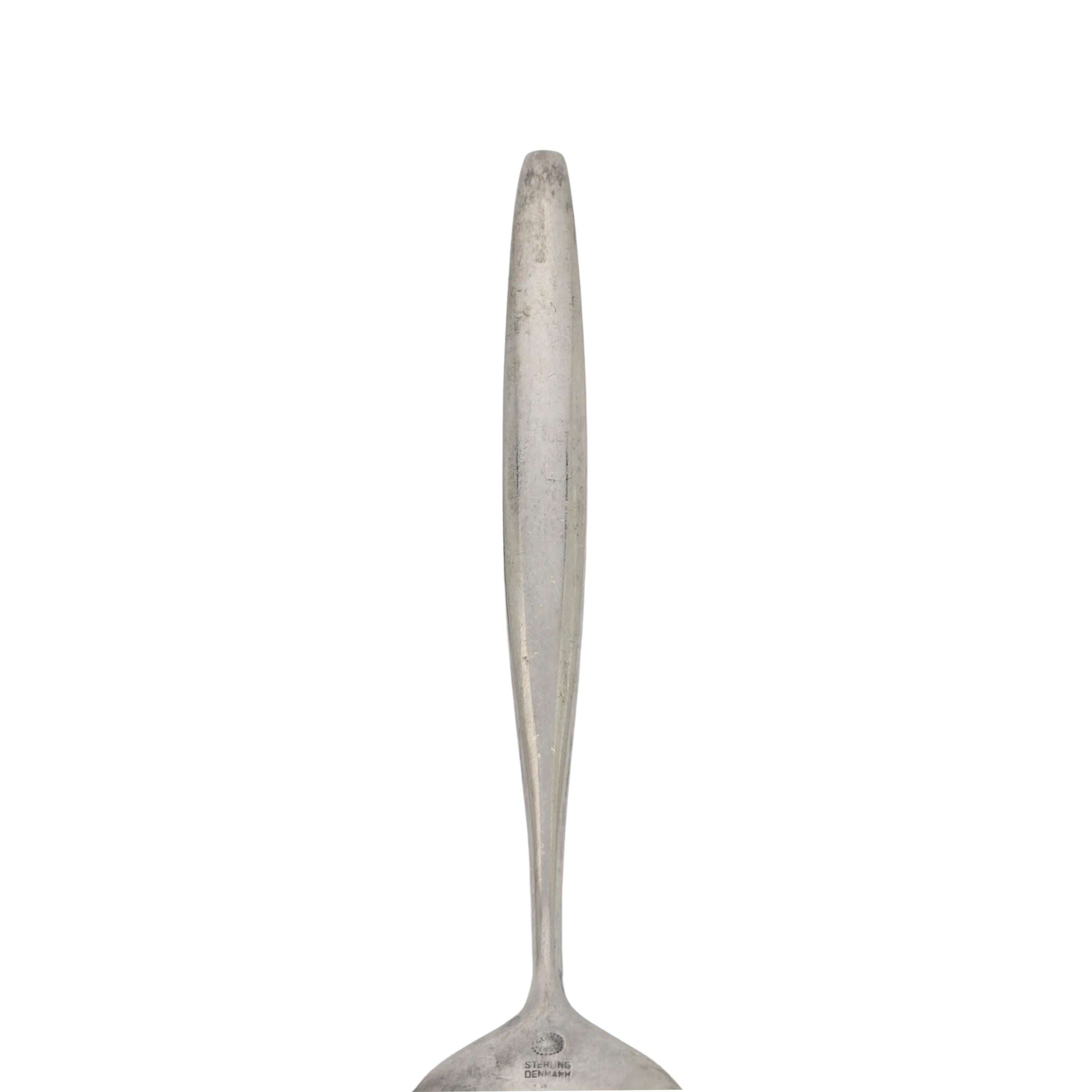 Set di 8 cucchiai da tavola Georg Jensen Cypress in argento sterling da 6