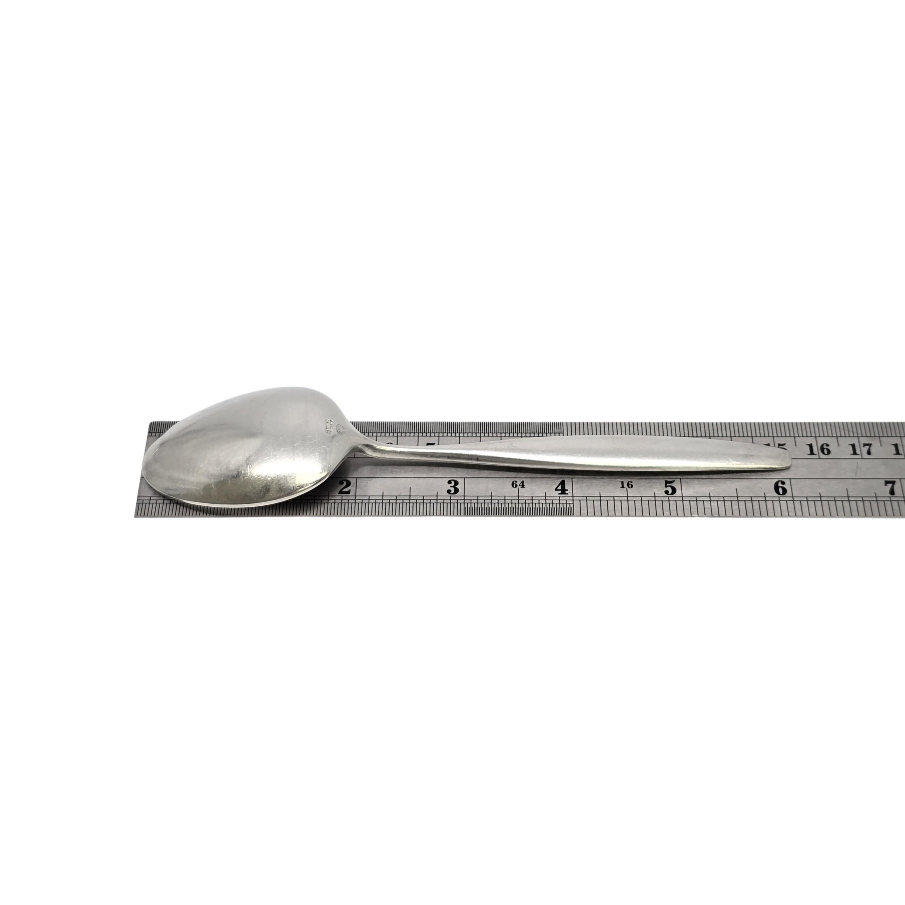 Set di 8 cucchiai da tavola Georg Jensen Cypress in argento sterling da 6