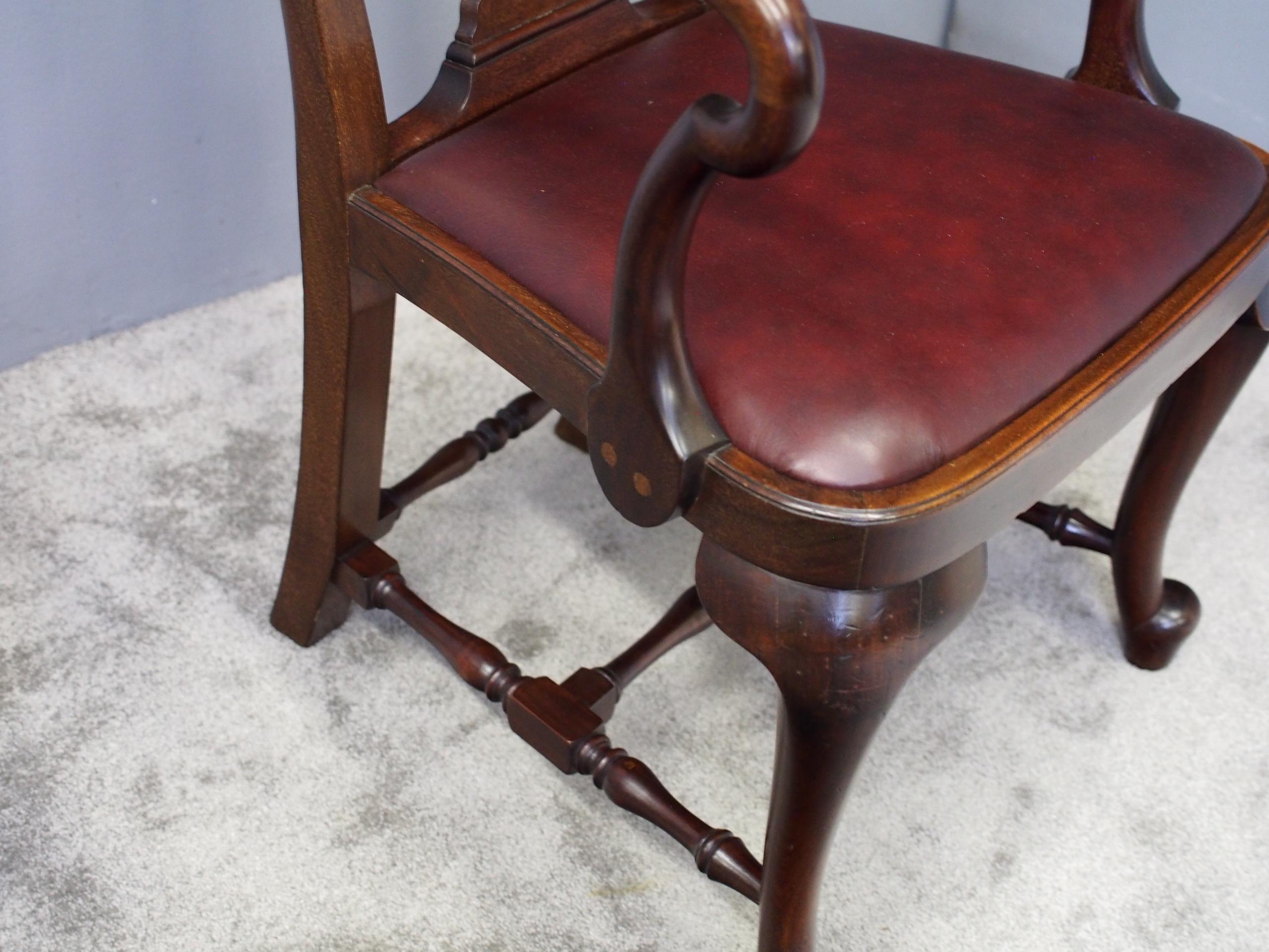 Set of 8 George II Style Armchairs For Sale 8
