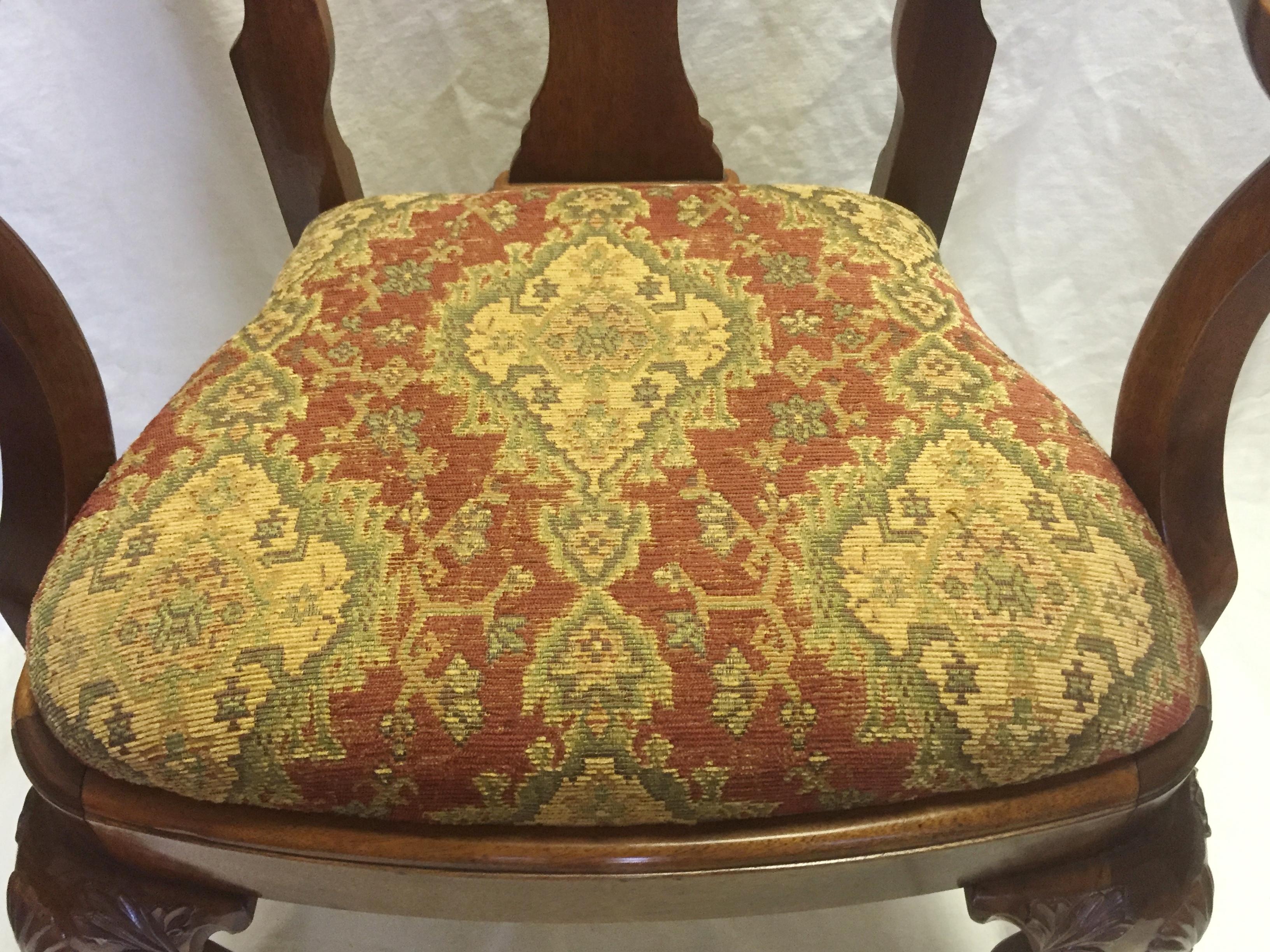 Set of 8 George II Style Dining Chairs 10