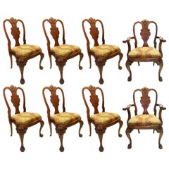 Set of 8 George II Style Dining Chairs
