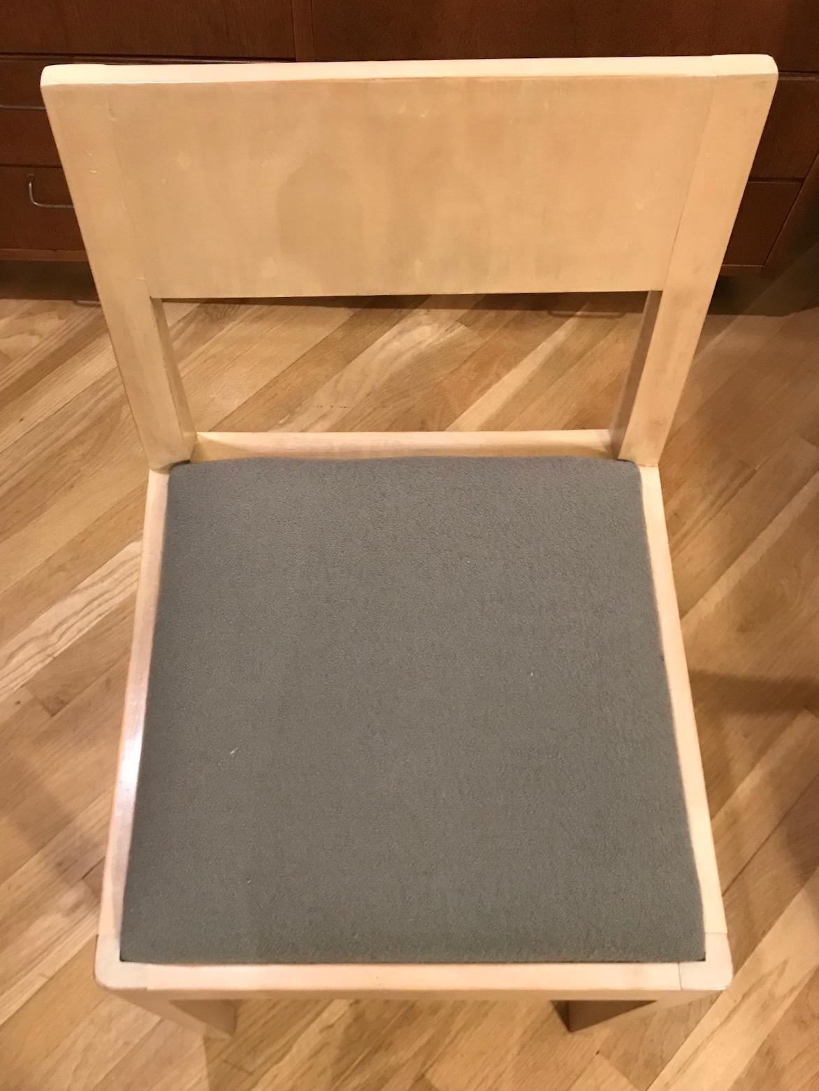 Satz von 8 Gerald Summers Esszimmerstühlen, 1935, Großbritannien, für Makers of simple furniture im Angebot 2